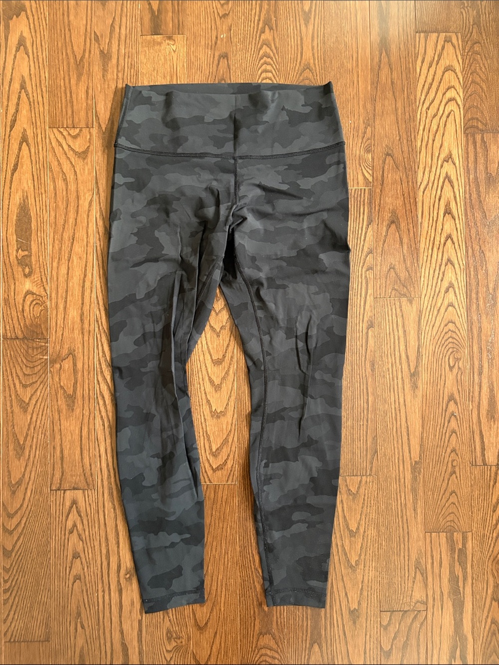 Women's Black Camo High-Waist Leggings